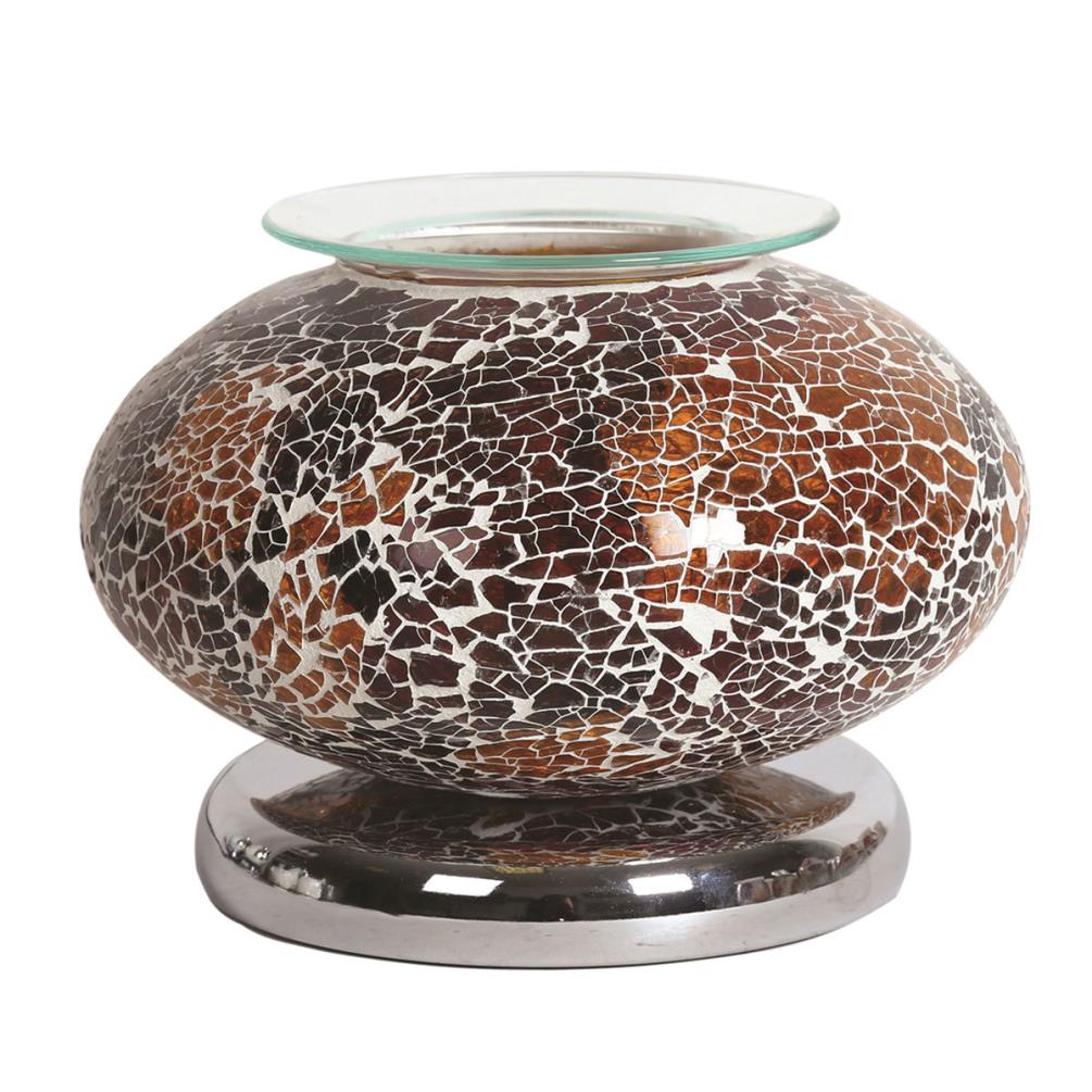 Aroma Ellipse Natural Mosaic Touch Electric Wax Melt Warmer £30.59